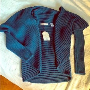 Teal OS Simply Natural Alpaca essential sweater
